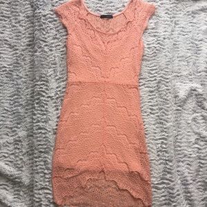 Lace Cap Sleeve Dress